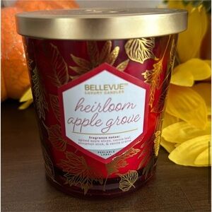 Bellevue Double Wick 12 oz Luxury Candle HEIRLOOM APPLE GROVE